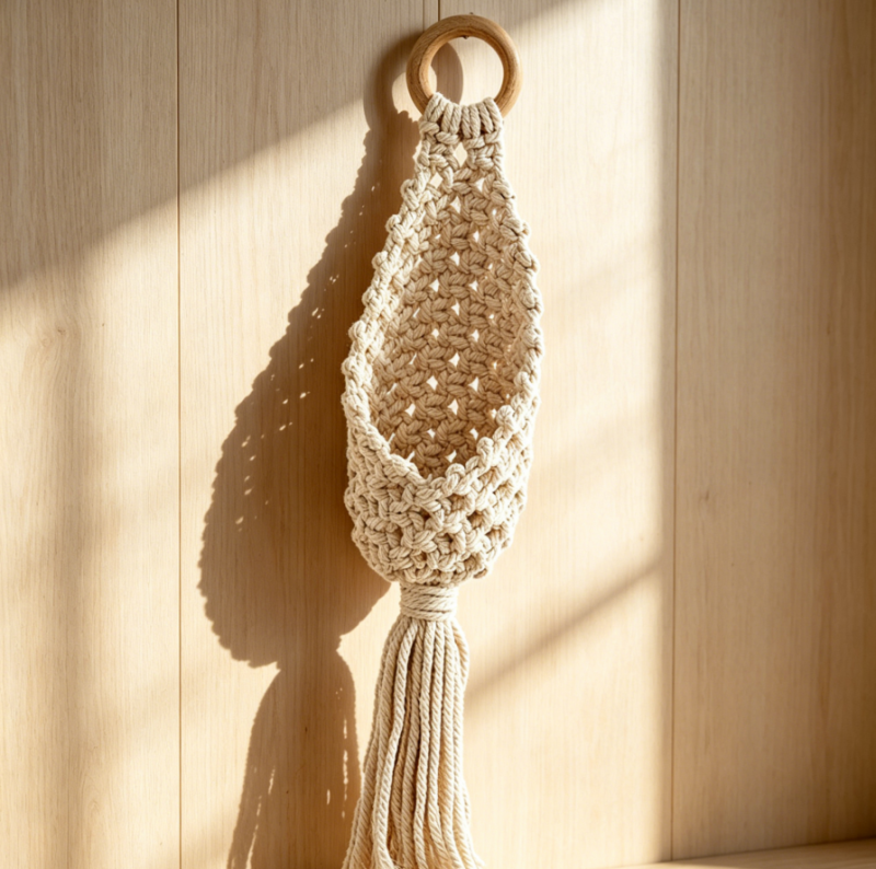 Jute Fruit & Flower Pot Hanger
