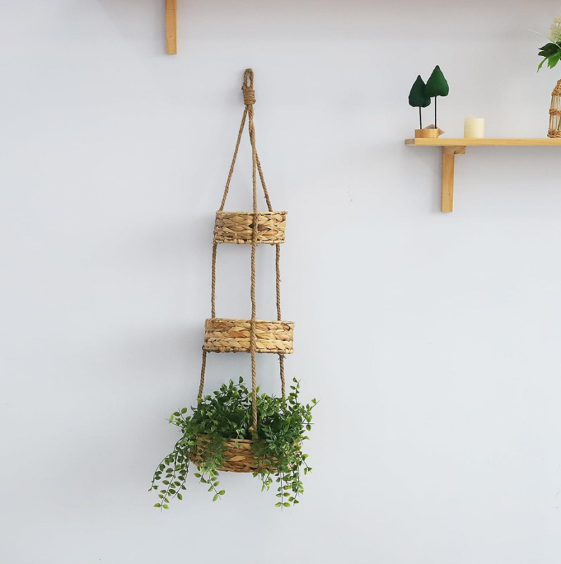 3-Tier Water Hyacinth Fruit Basket